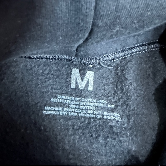 Travis Scott Astroworld Europe Tour 2018 Hoodie Black Size Medium - Picture 4 of 7